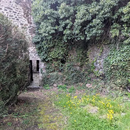 Ancien Presbytere Avec 3 Au Pied D'une Forteresse Medievale - Fr-1-582-113 *